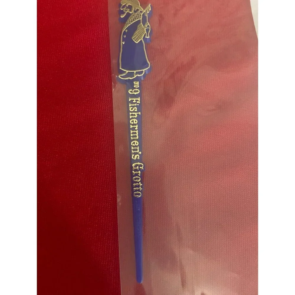 Fisherman’s‎ Grotto No 9 San Francisco Vintage Swizzle Stick